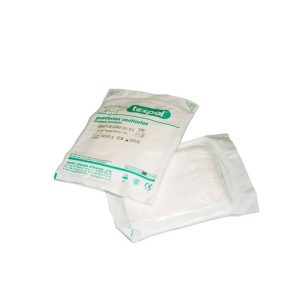 Gasas esteriles de Algodón Hidrófilas de 8x6cms, paquete de 5 gasas