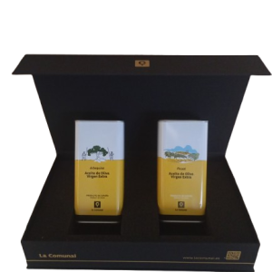 Estuche La Comunal “Edición Limitada” – Degustación – Aceite de Oliva Virgen Extra 2 x 500 ml