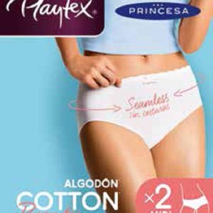 ALGODON BEAUTY APP04AK BRAGA ALTA x2 TALLA S color blanco