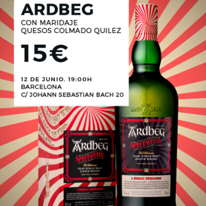Cata Ardbeg con Maridaje