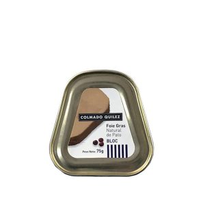 Foie Gras Pato Bloc Natural Quilez 75g