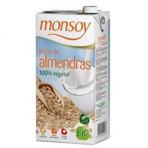 Bebida de Almendras Sin azúcar Monsoy 1L