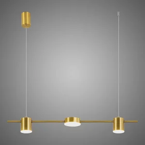 LAMPARA COLGANTE LED 24W ORO CHELLY-32-24W4K CONALUX