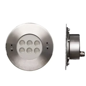 EMPOTRABLE SUMERGIBLE 180mm 6X2W IP68 3000K SIMÉTRICO 30º ESS6X3S-BC/2 BSV ELECTRONIC