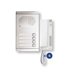 KIT DE AUDIO STADIO PARA EDIFICIOS 4140/AL 4 VIVIENDAS 11284140B GOLMAR