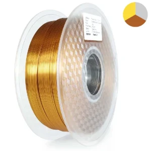 PLA Tricolor Silk Gold-Silver-Copper Print Pro (Oro-Plata-Cobre)