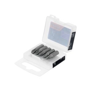 Estuche con 5 puntas pozidriv combinadas largo 1″, Expert