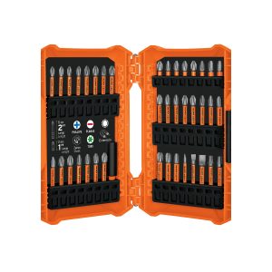 Juego de 40 puntas de impacto mixtas largos 1″ y 2″, Expert