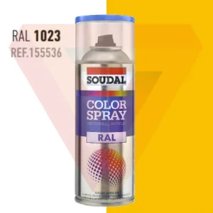 Color Spray RAL 1023 Amarillo Tráfico 400ml – Soudal