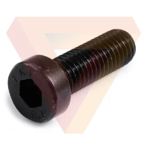 Tornillo Allen UFK DIN 7984 Acero Negro Pavonado 8.8 – M4  – Cabeza Baja Cilíndrica