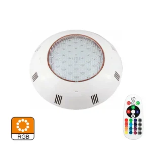 FOCO LED PISCINA SUPERFICIE IP68 RGB 24W CON MANDO 1699 RSR