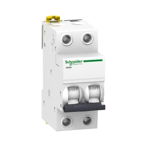 INTERRUPTOR AUTOMÁTICO MAGNETOTERMICO iK60N 2P 25A CURVA C A9K17225 SCHNEIDER