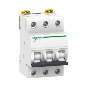 INTERRUPTOR AUTOMÁTICO MAGNETOTERMICO iK60N 3P 16A CURVA C A9K17316 SCHNEIDER