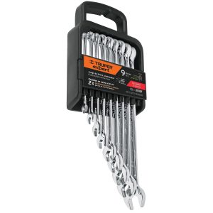 Juego de 9 llaves combinadas extralargas pulidas std, EXPERT