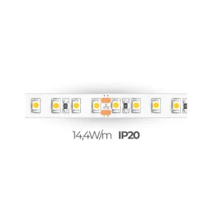 TIRAS DE LED MONOCOLOR PLUS LINE SMD2835 IP20 14,4W/M LT939 ILUMINIA